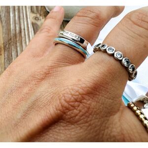 Tiffany & Co NEW Makers Band, sz 6.5